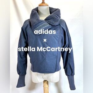 Stella McCartney X Adidas Navy Puffer Jacket - Made for Activities and Movement